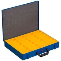 Allit Kleinteilekoffer, Stahlblech, EuroPlus Pro m 44H-24 Profi-Metallkoffer für