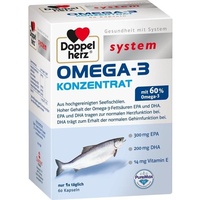 Doppelherz System Omega-3 Konzentrat Kapseln 60 St.