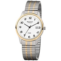 REGENT Herren-Armbanduhr 1751.41.99 Edelstahl Zugband F-877