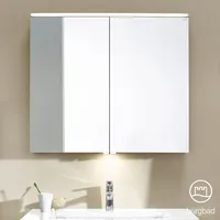 Burgbad Eqio 90 cm Waschtischbeleuchtung eiche cashmere dekor
