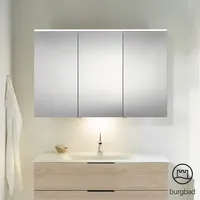 Burgbad Eqio 120 cm Waschtischbeleuchtung eiche cashmere dekor