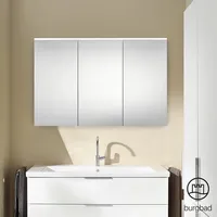 Burgbad Eqio 120 cm weiß glanz Türanschlag links/links/rechts