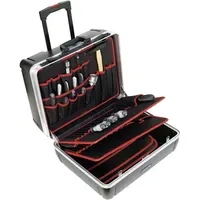 TOOLCRAFT Universal Werkzeugkoffer unbestückt schwarz 505 x 440 x
