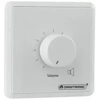 Omnitronic Einbau ELA-Lautstärkeregler mono Weiß