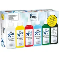 Kreul Window Color Aktionsset 5 St. 80 ml mehrfarbig