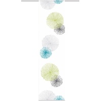 Home fashion Rawlins Schiebegardine Klettband 60x245 cm grün