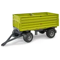 Bruder 02203 - Profi Fliegl 3-Seitenkippen mit Aufsteckbordwand 1:16