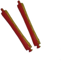 Efalock Professional Kaltwellwickler lang 9 mm gelb/rot 12 St.