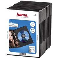 Hama CD/DVD-Leerhüllen Slim Box (25er-Pack)