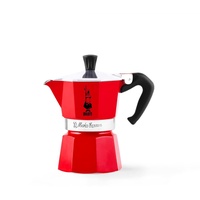 Bialetti Moka Express Color 6 Tassen passion red Espressokanne