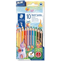 Staedtler Noris Club® jumbo Buntstifte farbsortiert, 10 St.