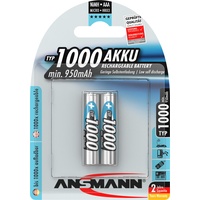 Ansmann NiMH Akku 1000 Micro AAA 950 mAh