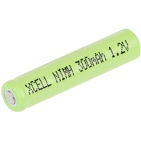 XCell Akku NiMH 1,2V 300mAh Flat-Top AAAA (136423)