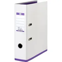 Oxford Elba, Ordner myColour, Rückenbreite: 80 mm, weiß/violett