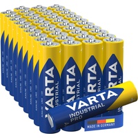 Varta Batterien AAA 40 Stück, Industrial Pro, Alkaline Batterie,
