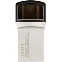 Transcend JetFlash 890 64GB silber