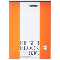 Brunnen Kieserblock A4 Lineatur 3 50 Blatt
