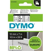 Dymo Schriftbandkassette D1 S0720560 12mmx7m sw auf bl