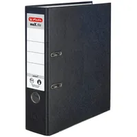 Herlitz Ordner maX.file protect A4 8cm schwarz