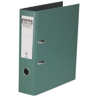 Elba Ordner rado plast A4 80mm PVC grün