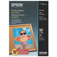 Epson Photo Paper Glossy A 4 50 Blatt