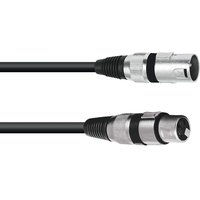 PSSO  Lautsprecherkabel XLR 2x2,5 3m sw