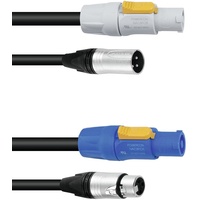 PSSO  Kombikabel DMX PowerCon/XLR 3m
