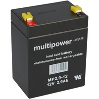 MultiPower Blei-Akku MP2,9-12 12V 2,9Ah