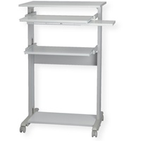 Roline PC-Steh-Arbeitsplatz lichtgrau