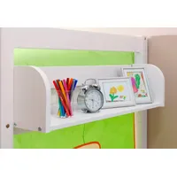 TICAA Einhängeregal Hoch- und Etagenbett Kiefer weiß