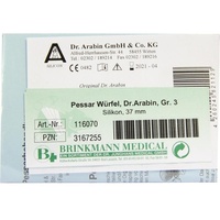 Brinkmann Würfelpessar Silikon 37 mm Gr.3 n.Arabin 1 St