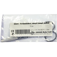 Dr. Junghans Verbandschere ST/ST 13cm Rostfrei