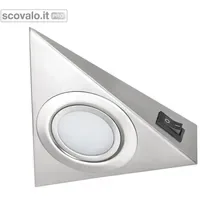 KANLUX Unterbauleuchte 20W Dreiecksleuchte Metall