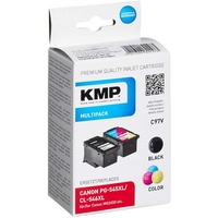 KMP C97V kompatibel zu Canon PG-545XL schwarz + CL-546XL