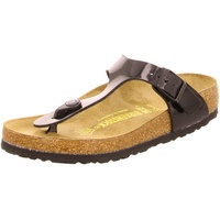 Birkenstock Gizeh Birko-Flor Lack schwarz lack 39