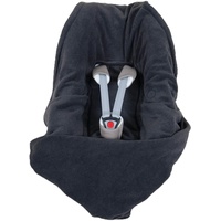 Hoppediz Fleece-Einschlagdecke anthrazit