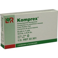 Lohmann & Rauscher Komprex Schaumgummi Kompr.Gr.0 nierenf.
