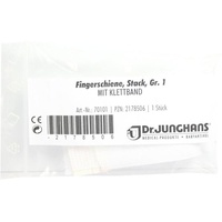 Dr. Junghans Fingerschiene nach Stack Gr.1 Klettband