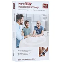 Bort ManuBasic Bandage links large schwarz