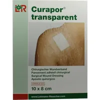 Lohmann & Rauscher Curapor transparent Wundverband steril 10x8cm 5