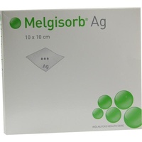 Mölnlycke Health Care GmbH Melgisorb Ag Verband 10x10 cm