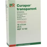 Lohmann & Rauscher Curapor transparent Wundverband steril 10x8cm 25