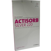 KOHLPHARMA GMBH Actisorb 220 Silver 19.0x10.5cm steril
