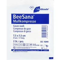 Medenta MULLKOMPRESSEN 7.5x7.5cm steril 8-fach 8141010