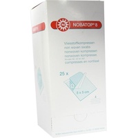 NOBAMED NOBATOP 8 5X5CM 5 STERILE KOMPRESSEN PRO SET