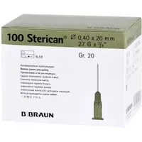 1001 Artikel Medical Kanülen Luer-Lok 0,40x20 mm 100 St.
