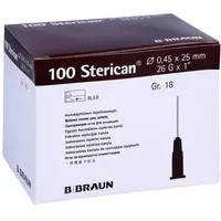 1001 Artikel Medical Kanüle Luer-Lok 0,45x25 mm 100 St.