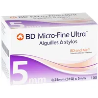 Pharma Gerke Arzneimittelvertriebs GmbH BD MICRO-FINE Ultra Pen-Nadeln 0,25x5