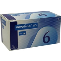 ACA Müller / ADAG Pharma NOVOFINE 6 Kanülen 0.25x6mm