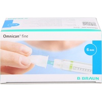 KOHLPHARMA GMBH Omnican fine Pen Kanüle 31 G 0.25x6